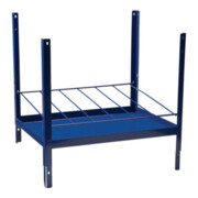 Regalelement LOGS 170 H520xB540xT390mm blau RAL 5022 6-reihig f.Kartuschen LOGS