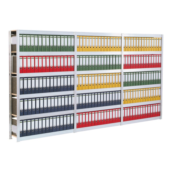 Regalwerk BERT Archivregal Grundfeld HxBxT 2500x1695x600mm