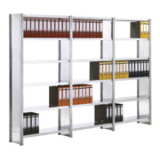 Regalwerk BERT Büroregal Anbaufeld HxBxT 2000x1285x600mm Vollblech Seitenwand-3