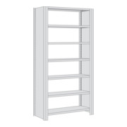Regalwerk BERT Büroregal Grundfeld HxBxT 2325x1005x300mm Vollblech Seitenwand-3