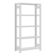 Regalwerk BERT-Großfachregal 350 kg - Grundfeld HxBxT 2000x1695x600mm 5 Fachböden-Ebenen mit 16mm Spanplatten, B3-60516-60