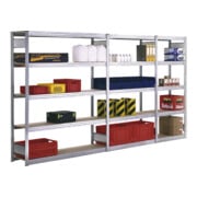 Regalwerk BERT Großfachregal Anbaufeld HxBxT 3000x875x600mm-3