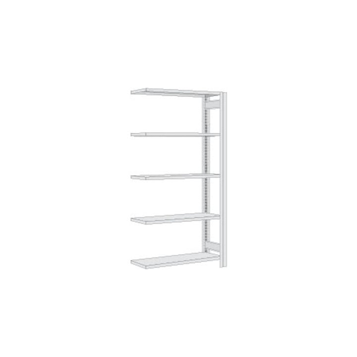 Regalwerk BERT-Lagerregal Anbauf. HxBxT 2000x1005x300 mm Stecksystem verz beidsei Bestückb