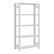Regalwerk BERT Lagerregal Grundfeld HxBxT 2000x1005x800mm 5 Fachböden Fachlast 250kg-3