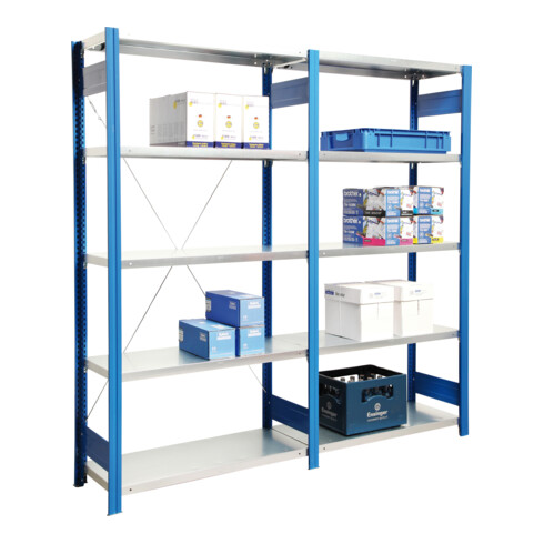 Regalwerk BERT-Lagerregal Grundfeld LR 5010 (Höhe 2500 mm) Stecksystem