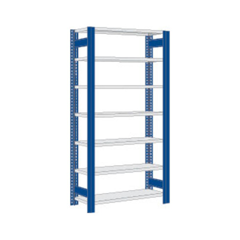 Regalwerk BERT-Lagerregal Grundfeld LR 5010 (Höhe 3000 mm) Stecksystem