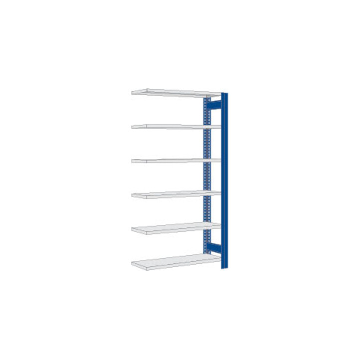 Regalwerk BERT-Lagerregal Plus Anbaufeld LR 5010 HxBxT 2500x1005x400 mm Stecksystem