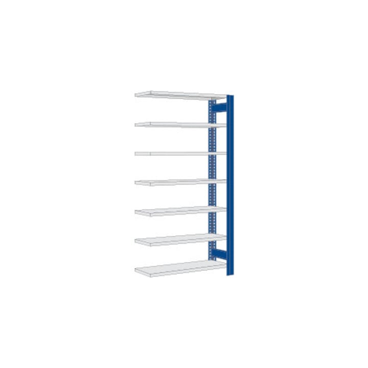 Regalwerk BERT-Lagerregal Plus Anbaufeld LR 5010  HxBxT 3000x1005x600 mm Stecksystem