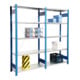 Regalwerk BERT-Lagerregal Plus Grundfeld LR 7035 HxBxT 3000x875x400 mm Stecksystem