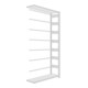 Regalwerk BERT-Pendelhefter-Regal Zippel Anbaufeld HxBxT 2325x1005x350 mm 7 Ebenen