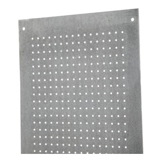 Regalwerk BERT-Seitenwand Lochblech H x T 2075 x 400 mm incl. Nieten