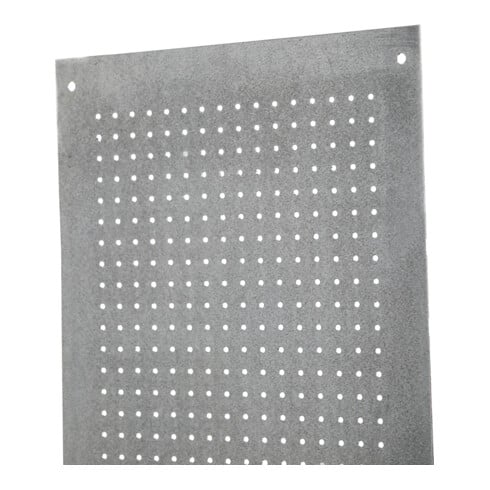 Regalwerk BERT-Seitenwand Lochblech H x T 3000 x 500 mm incl. Nieten