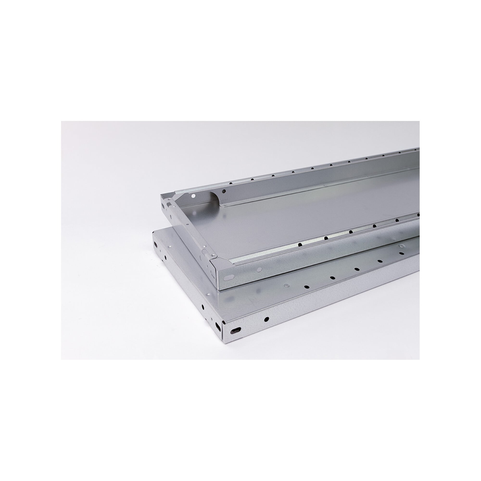 Regalwerk BERT-Stahl-Fachboden verzinkt inkl. 4 Fachbodenträger B x T 1000 x 300 mm