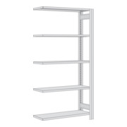Regalwerk BERT Standardregal Anbaufeld HxBxT 2000x1285x400mm-3