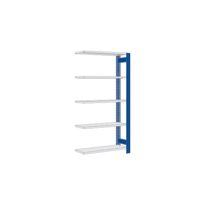 Regalwerk BERT-Standardregal für Lager Anbaufeld LR 5010 HxBxT 2000x875x500 mm