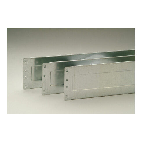 Regalwerk BERT-Tiefenriegel Stahlblech verzinkt inklusive Nieten