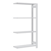 Regalwerk BERT Umweltregal Anbaufeld Fachwannen Stecksystem-3