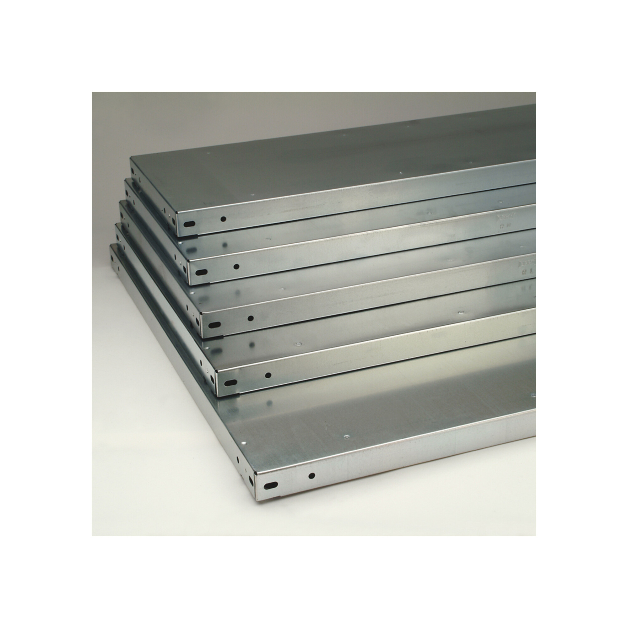 Regalwerk RUDI-Stahl-Fachboden verzinkt B x T 1280 x 400 mm Tragkraft 150 kg