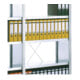 Regalwerk Standard Stahlfachboden, lichtgrau RAL 7035, Fachlast 150 kg, inkl. 4 Fachbodenträgern, BxT 1000x300 mm