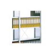 Regalwerk BERT-Stahl-Fachboden inklusive 4 Fachbodenträger RAL 7035