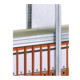 Regalwerk Standard Stahlfachboden, lichtgrau RAL 7035, Fachlast 150 kg, inkl. 4 Fachbodenträgern, BxT 870x300 mm