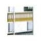 Regalwerk Standard Stahlfachboden, lichtgrau RAL 7035, Fachlast 150 kg, inkl. 4 Fachbodenträgern, BxT 870x600 mm