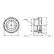 Regard d'huile GN 743 d1 18 mm d2 G 3/4 mm Ganter-4