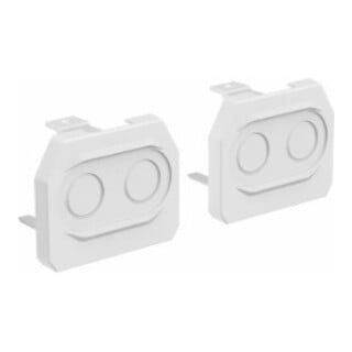 regiolux Accessoires de protection extrémité SDTES IP54/64 paire blanc trafic RAL 9016