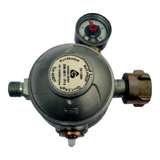 Regler 1,5kg/h, 50mbar zweistufig