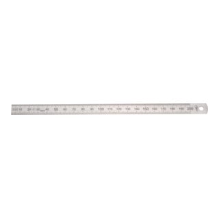 Réglet en acier souple Helios Preisser, graduation 1/2 mm