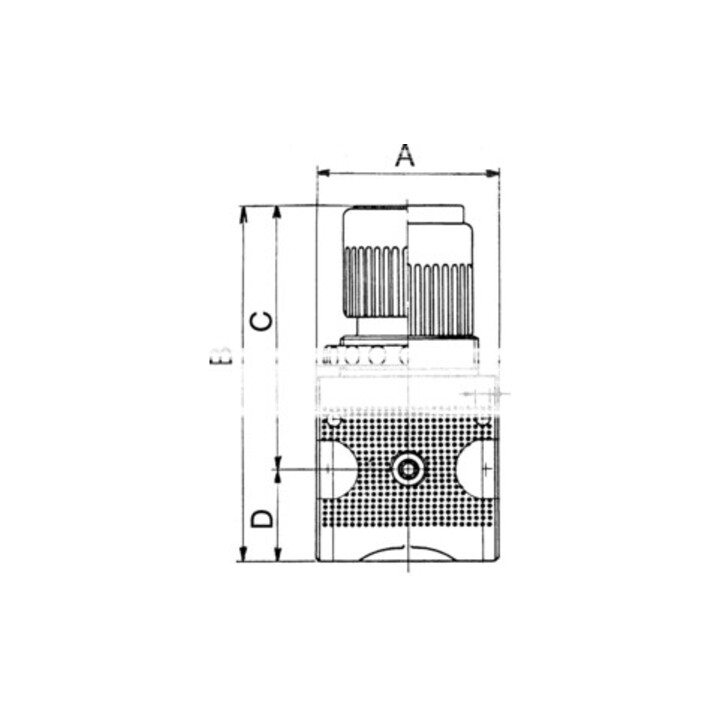 Régulateur de pression RIEGLER 0.5 -10 bar 1/4 pouce