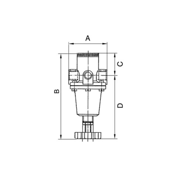 Régulateur de pression standard filetage mm 24,66 BG III G 3/4 po. 0,5 - 10 bar