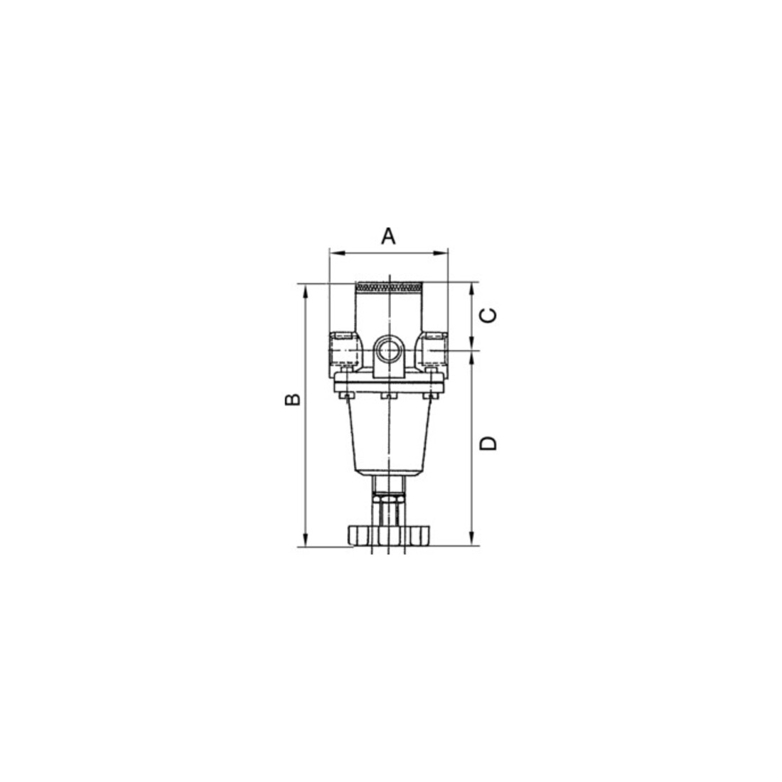 Régulateur de pression standard filetage mm 24,66 BG III G 3/4 po. 0,5 - 10 bar