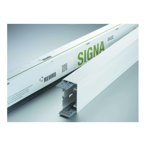 Rehau SIGNA BASE Unterteil 70x130, RAL9001 BRK 70130 cws