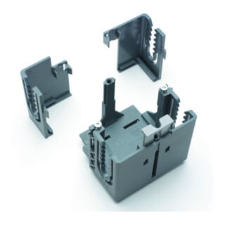 Rehau SIGNA Boîtier d’encastrement appareil 1 poste gris BRK GD gr