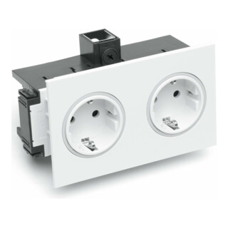Rehau Steckdose 2-fach SIGNA IN cws BRK 2STD
