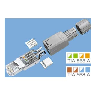 Reichle&De-Massari FM45 Jeu de connecteurs s/u RJ45 312231