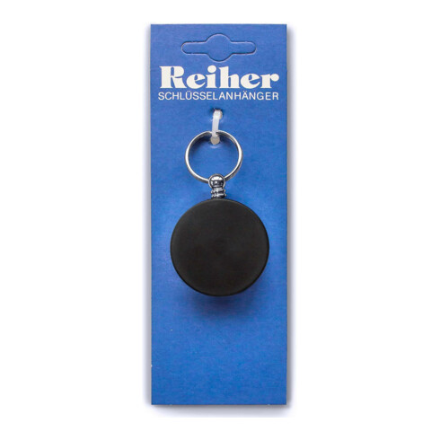 REIHER Porte-clés avec corde en nylon 100 cm, 30493 Aluminium