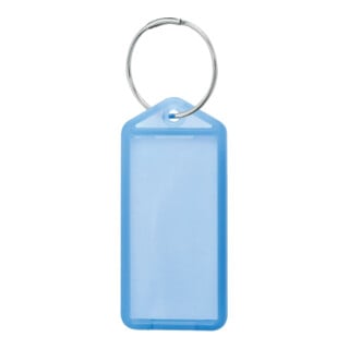 REIHER Porte-clés pliant en plastique bleu
