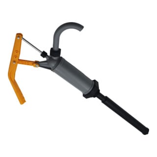 REILANG Handhebelpumpe m. Teleskoprohr Auslaufb. für Fässer 50 + 200 ltr