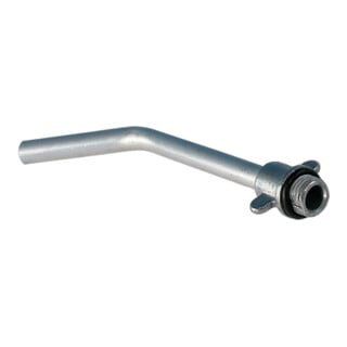 reilang Rohr gebogen 45 Grad, Aluminium für Universalhandpumpe 750UV 250mm