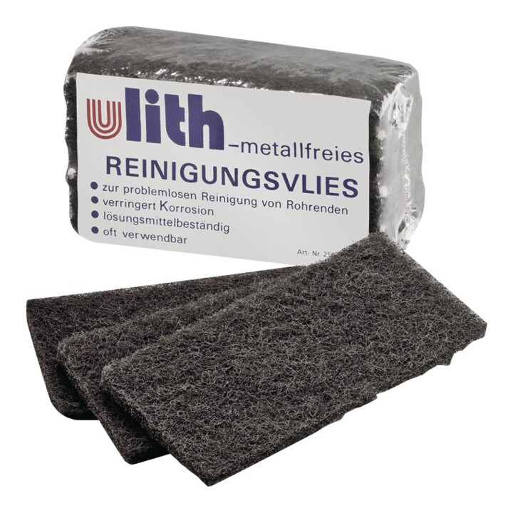 Reinigungsvlies Very Fine S schwarz L.130mm B.75mm Pk.á 10 St.ULITH
