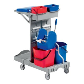 Reinigungswagen Poly II 970x680x1110 2x15l