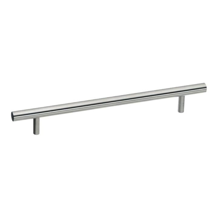 Relinggriff Befestigungsabstand 96mm H. 35mm D. 12mm VA fein matt