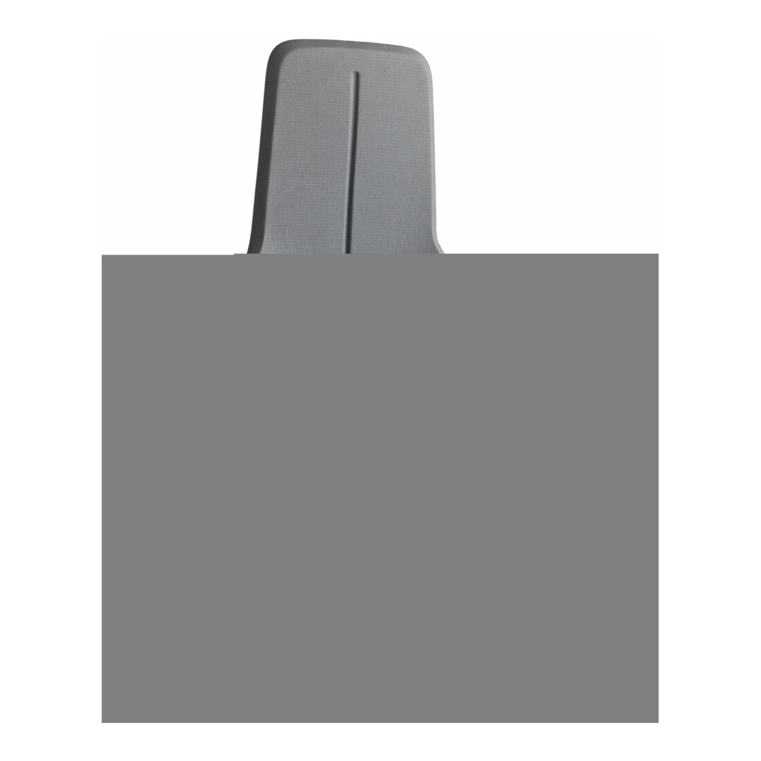 Rembourrage de remplacement tissu Supertec gris adapté p. siège et dossier BIMOS