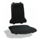 Rembourrage Sintec textile noir pour assises et dossiers adapté à chaise d'ateli-1