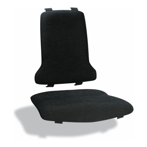 Rembourrage Sintec textile noir pour assises et dossiers adapté à chaise d'ateli