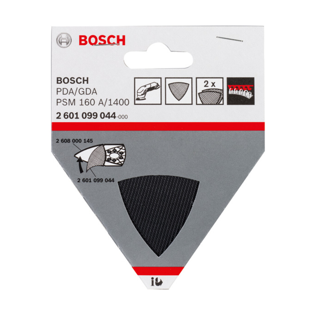 Remplacement du tissu à boucles et crochets Bosch pour l'affûteuse à lamelles