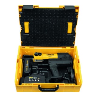 REMS Akku-Press 22 V ACC Basic-Pack in L-Boxx D 10-108(110) mm,D 3/8-4" für