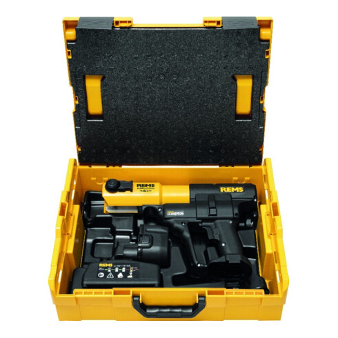 REMS Akku-Press ACC Basic-Pack dans coffret système L-Boxx pour raccords à sertir D